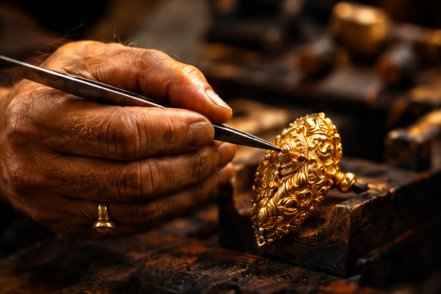 The Dhana Jyasa Pasa goldsmith shop and workshop